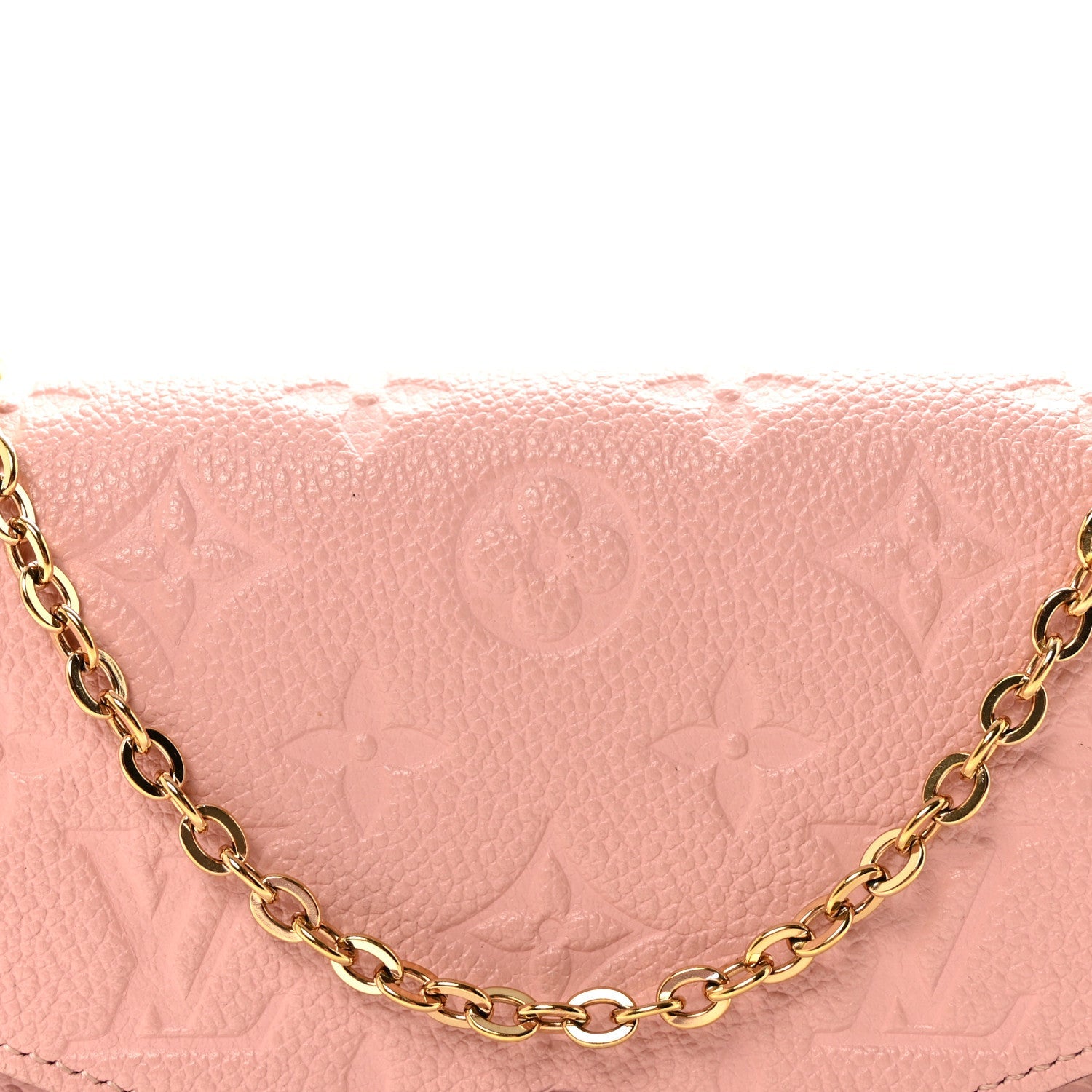 Empreinte Pochette Felicie Chain Wallet Rose Poudre