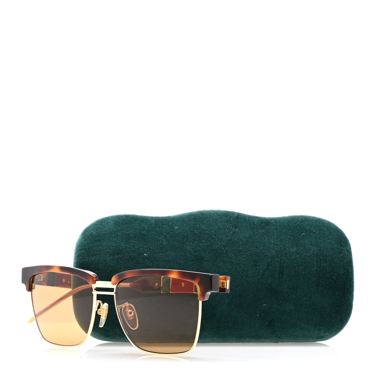 Squared Aviator GG Sunglasses GG0603S Tortoise