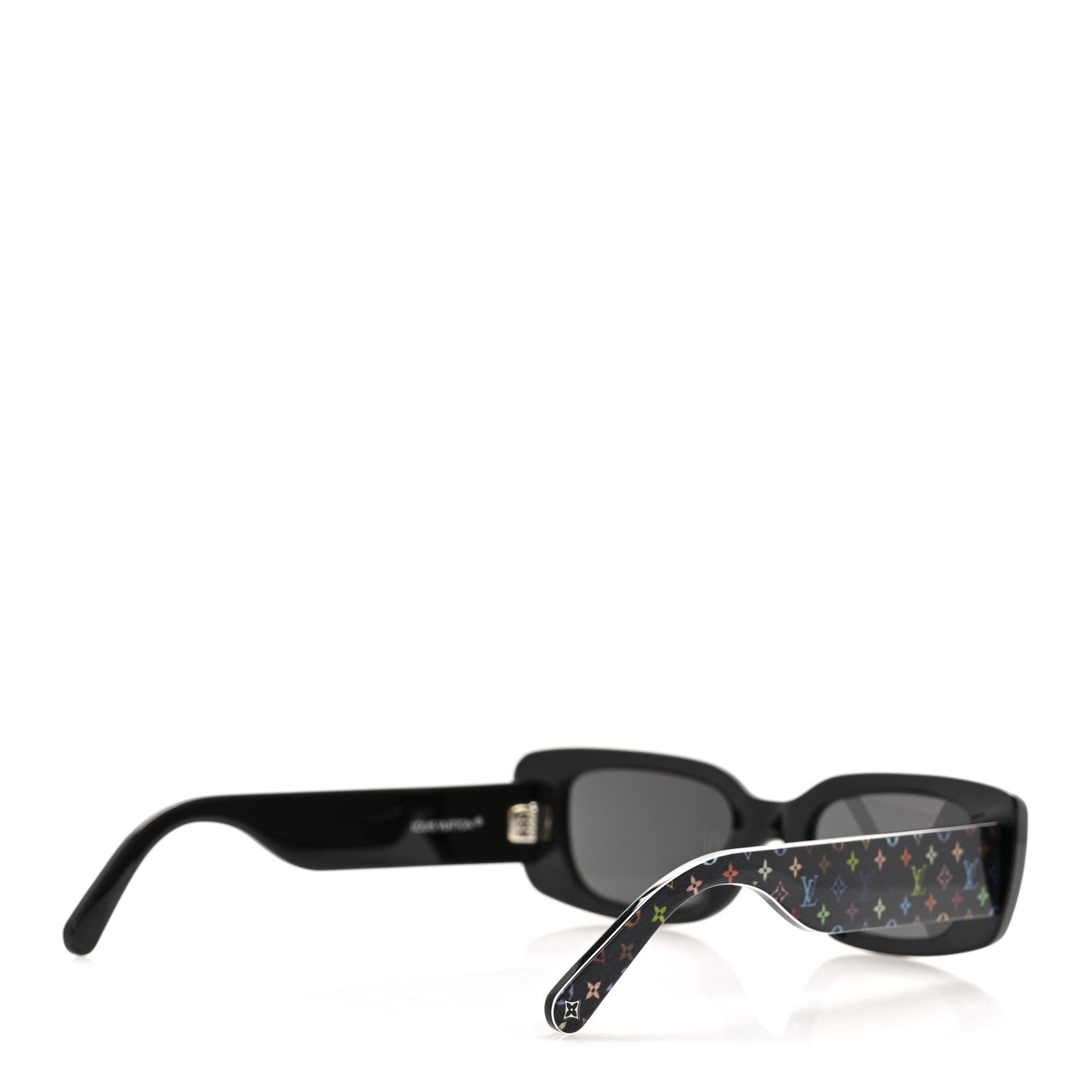 LV X TM Acetate Monogram Multicolor Sunglasses Z2709W Black