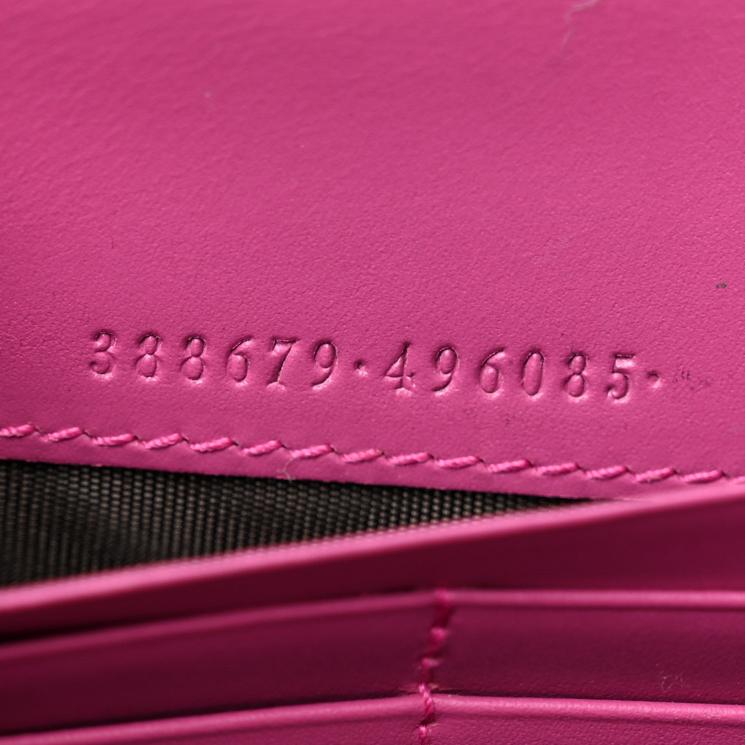 Guccissima Signature Bowy Continental Wallet Peonia Flower