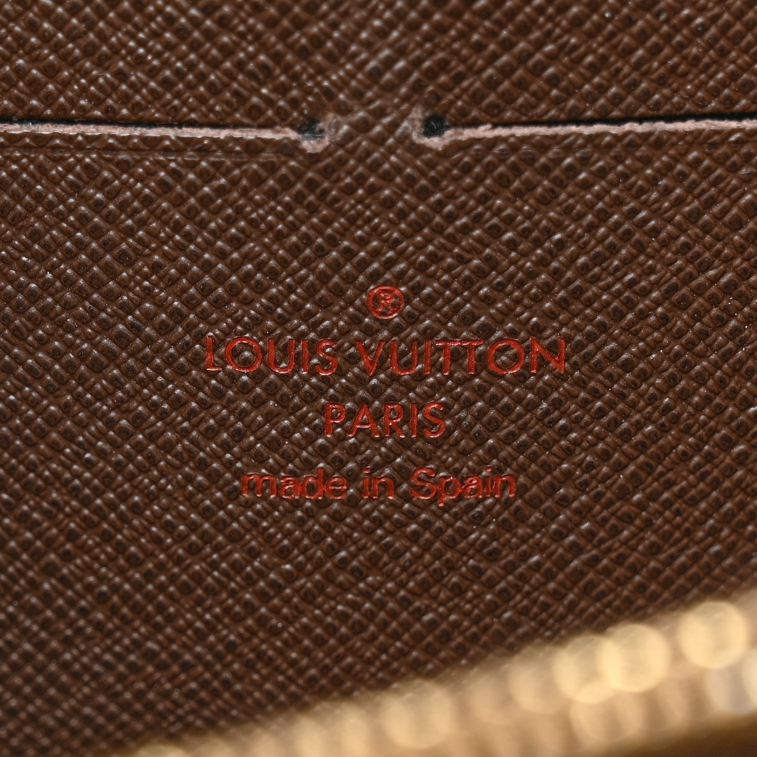 Damier Ebene Zippy Wallet