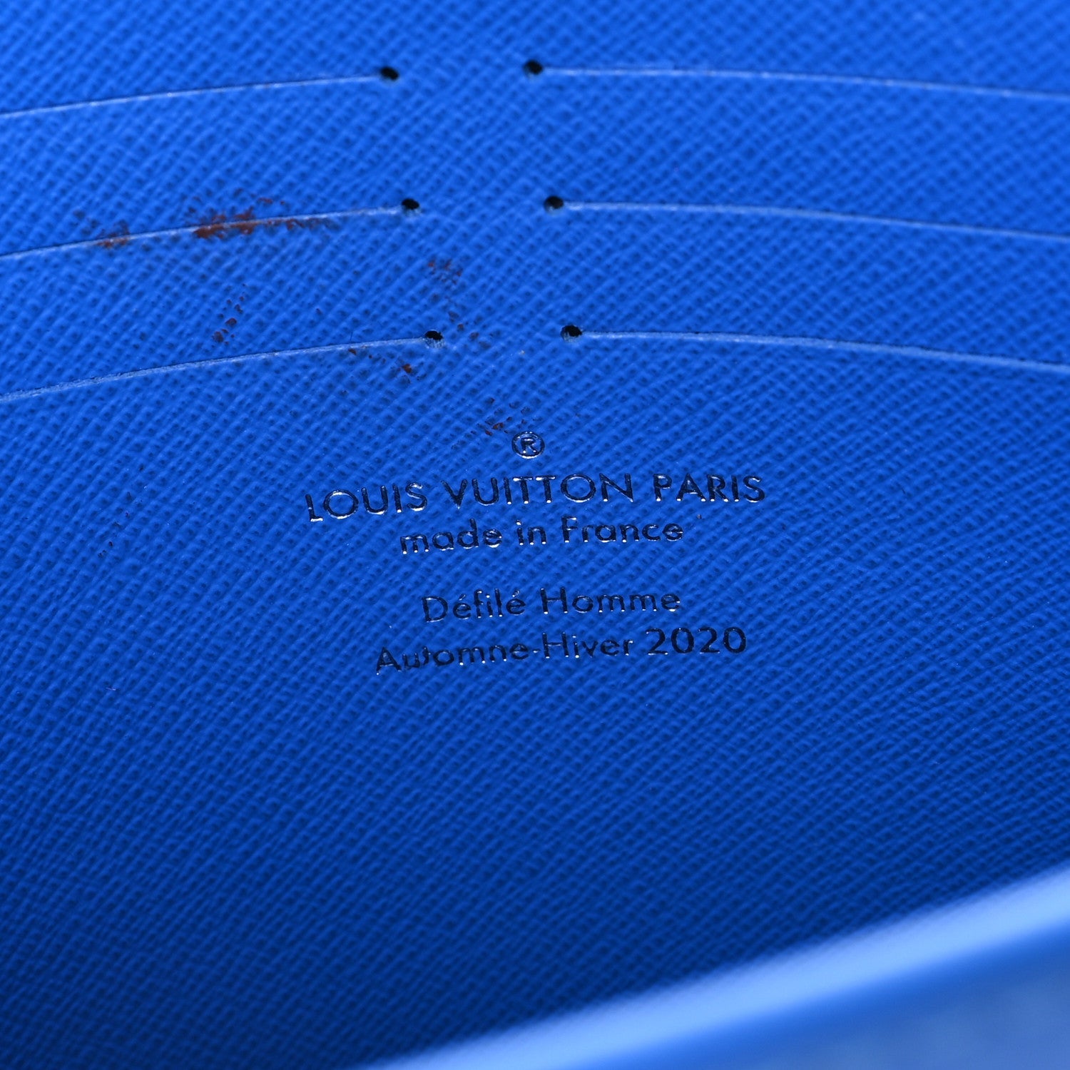 Monogram Clouds Pochette Voyage MM A4 Blue