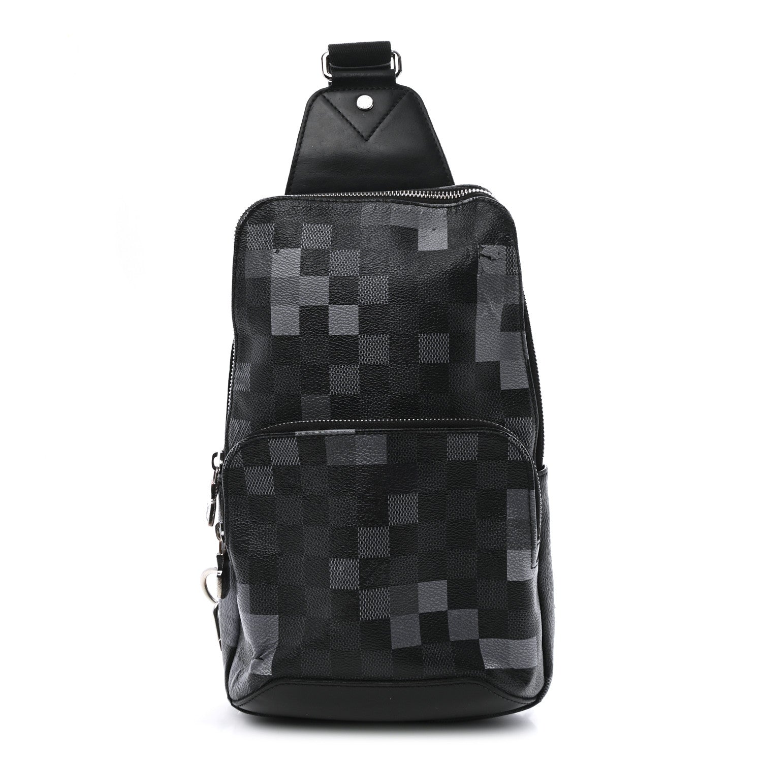 Damier Graphite Pixel Avenue Sling Backpack Gris