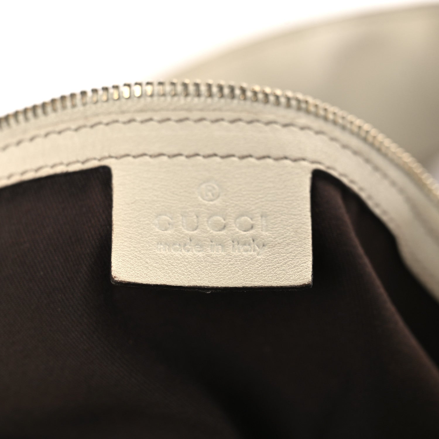 Monogram Large Wave Hobo Off White