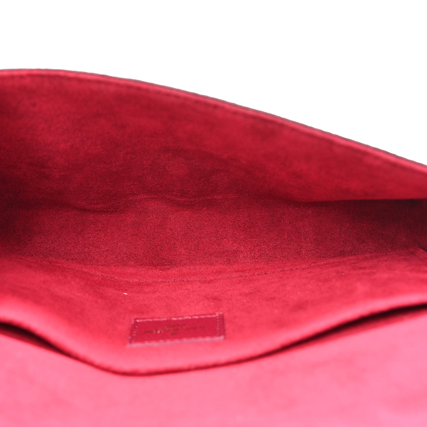 Monogram Pochette Felicie Chain Wallet Fuchsia