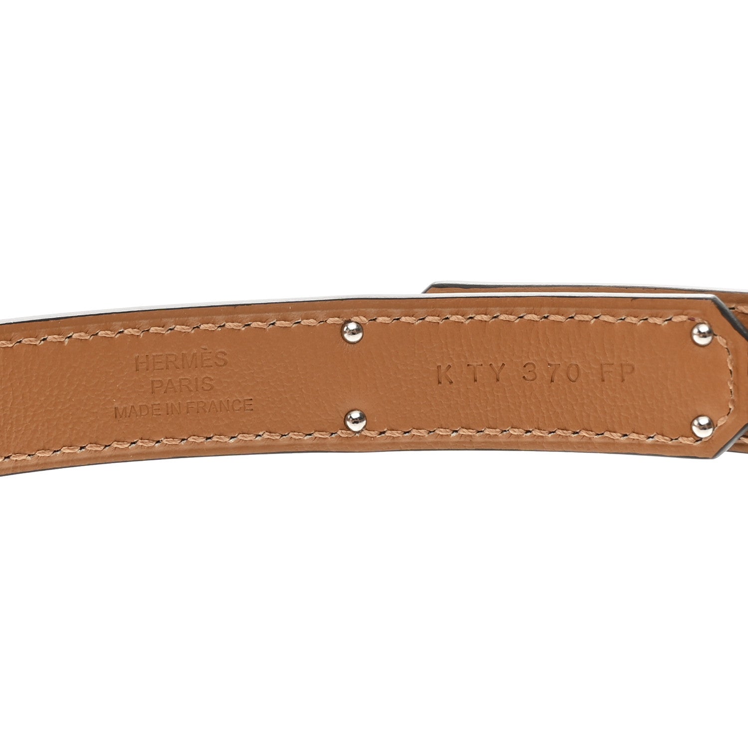 Hunter Calfskin Kelly Belt Rouge H