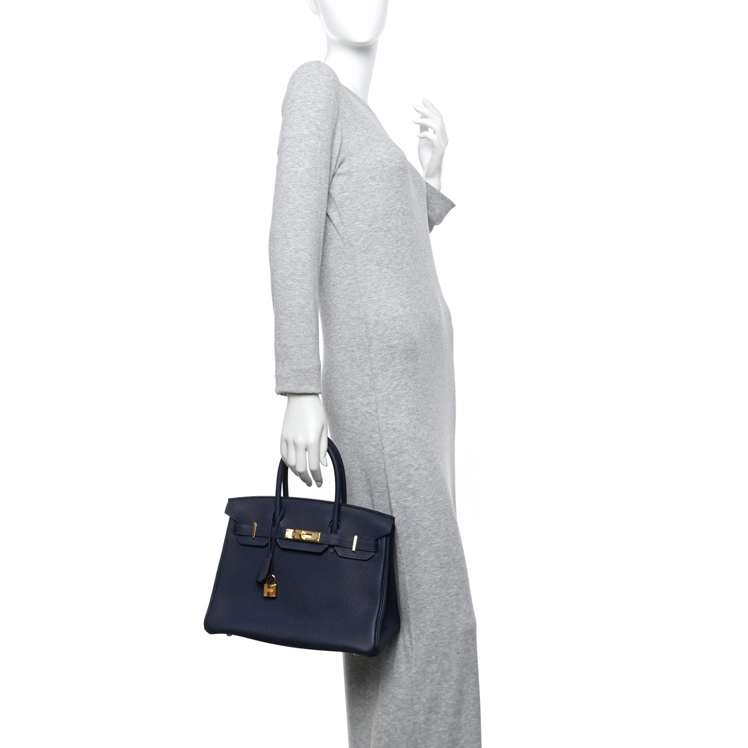 Togo Birkin 30 Bleu Nuit