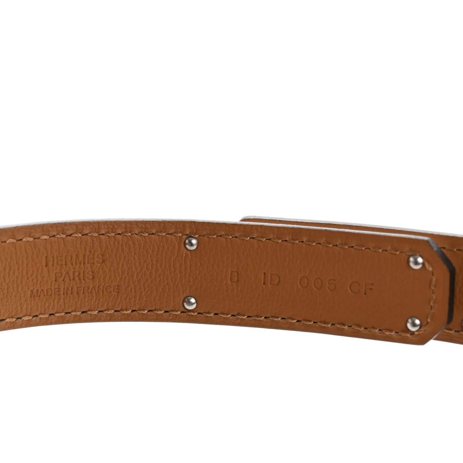 Epsom Kelly Belt New White