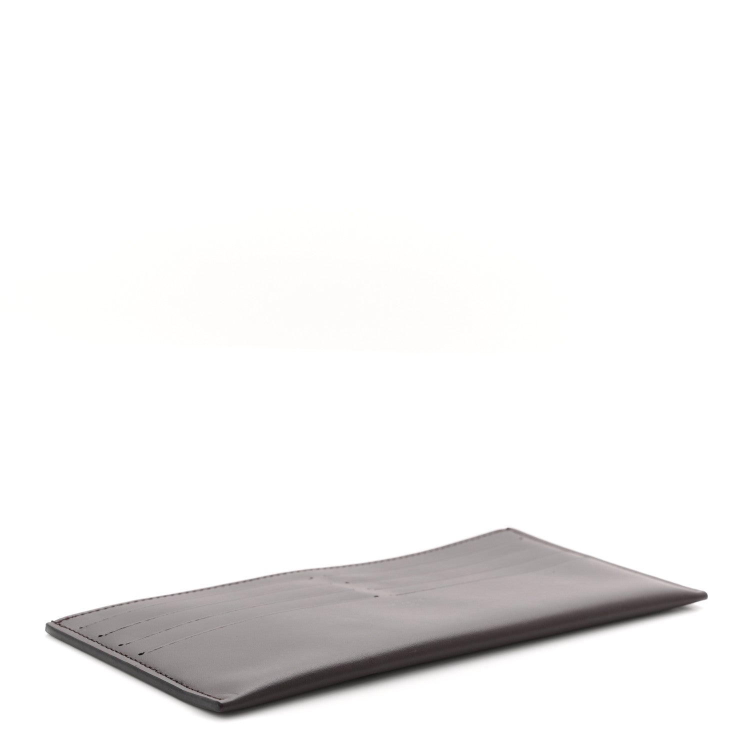 Calfskin Felicie Card Holder Insert Amarante