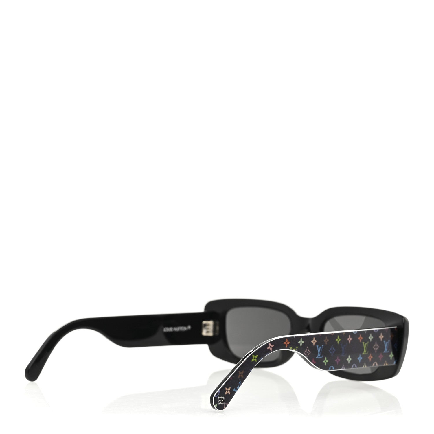 LV X TM Acetate Monogram Multicolor Sunglasses Z2709W Black