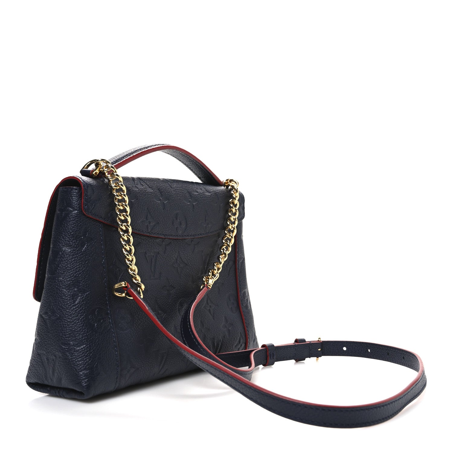 Empreinte Blanche BB Marine Rouge