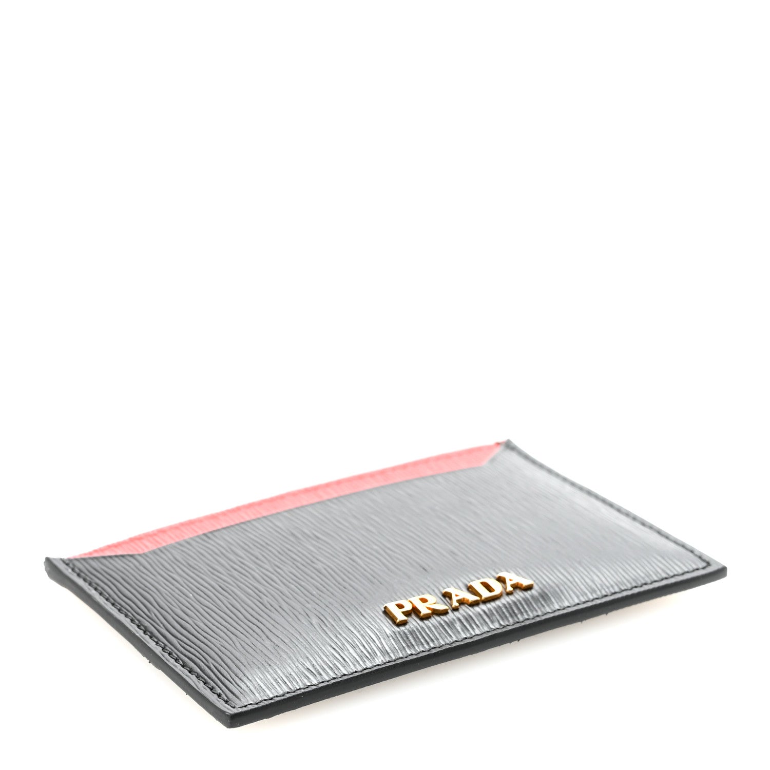 Vitello Move Metal Card Holder Black Lacca