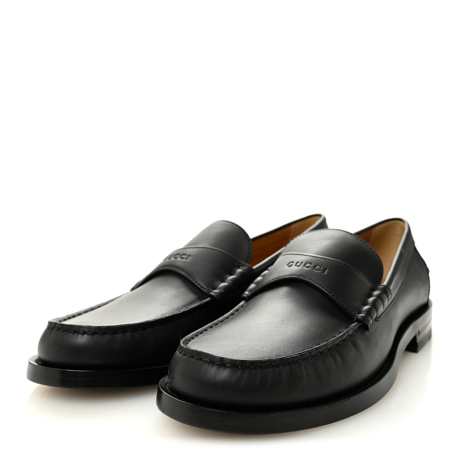 Calfskin Miro Soft Womens Mocassin Loafers 39 Black