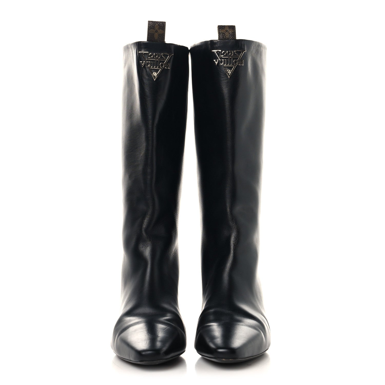Calfskin Nightfall Boots 40 Black