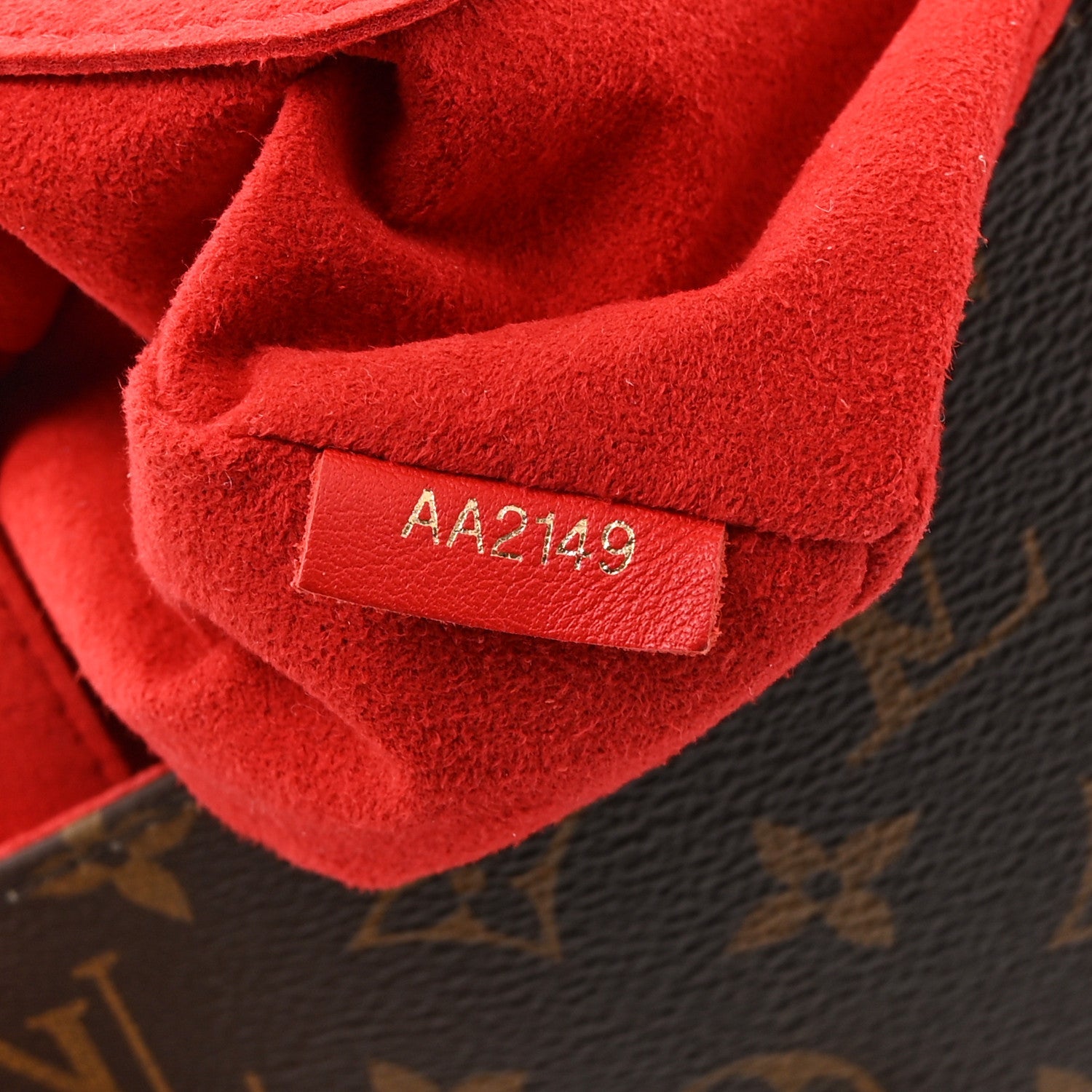 Monogram Locky BB Coquelicot