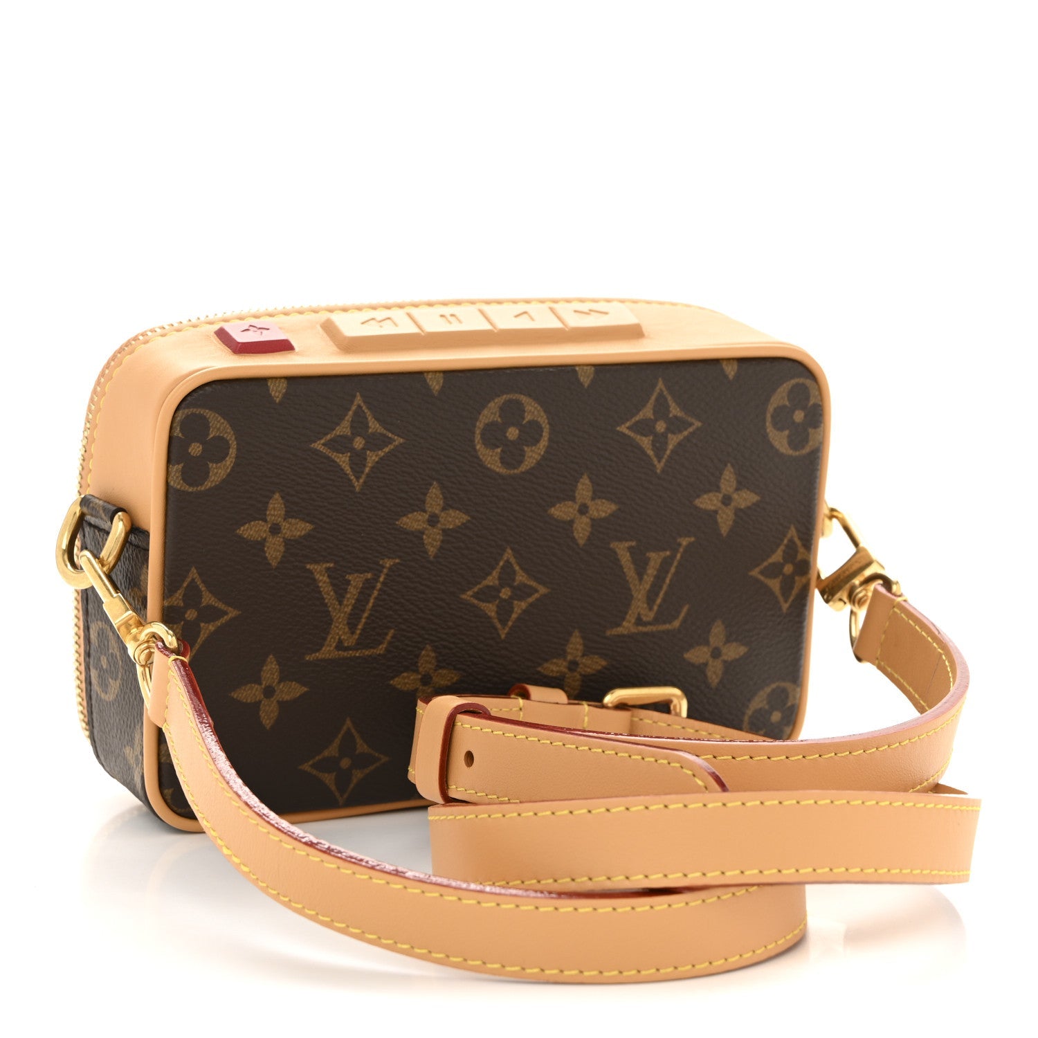 Calfskin Monogram Baladeur Wearable Wallet