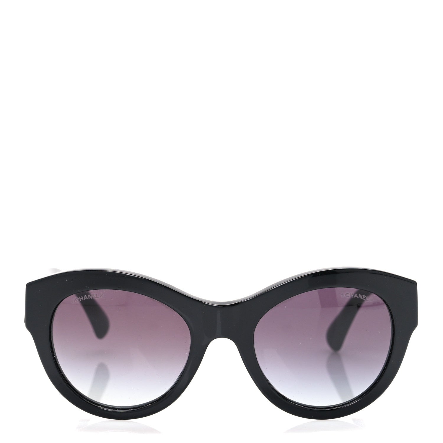 Acetate Butterfly Sunglasses 5371 Black