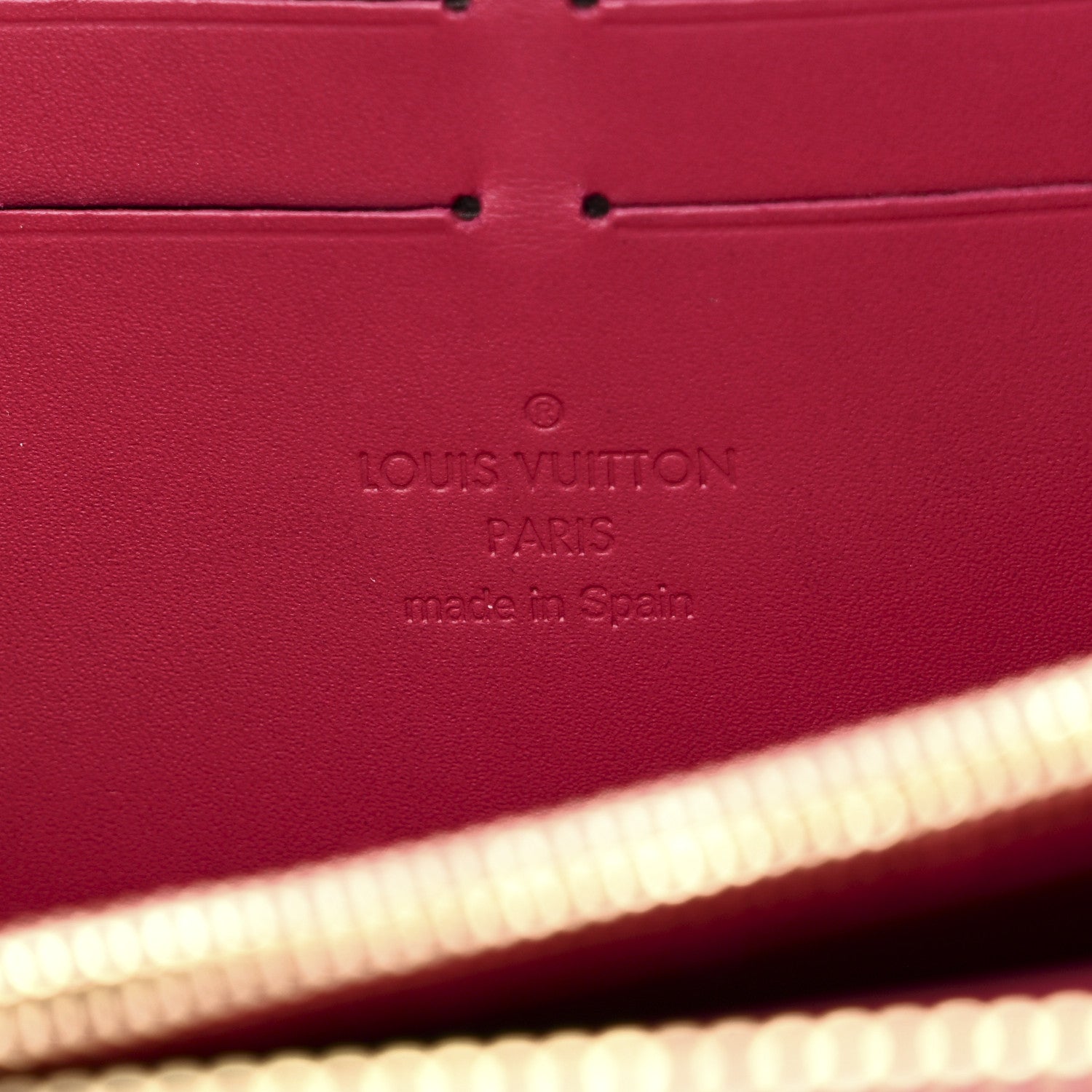 Vernis Zippy Wallet Rose Indien