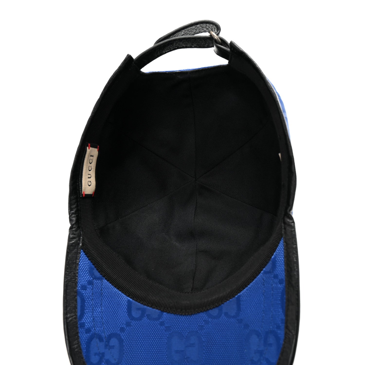 Econyl Nylon Monogram Off The Grid Baseball Hat M Orient Blue Black