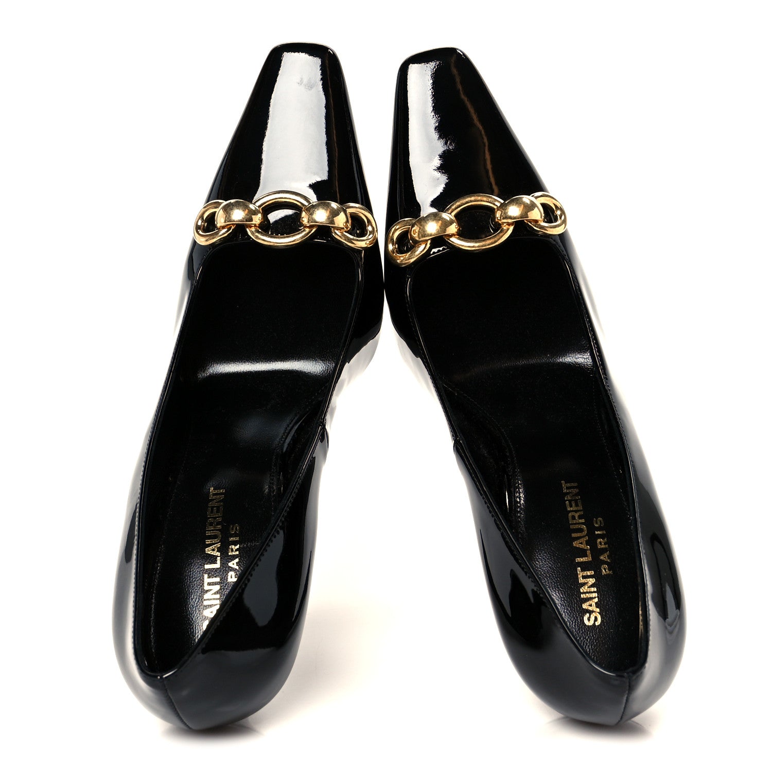 Vernice Grupy Silvana 110mm Pumps 38 Oro Antico Black