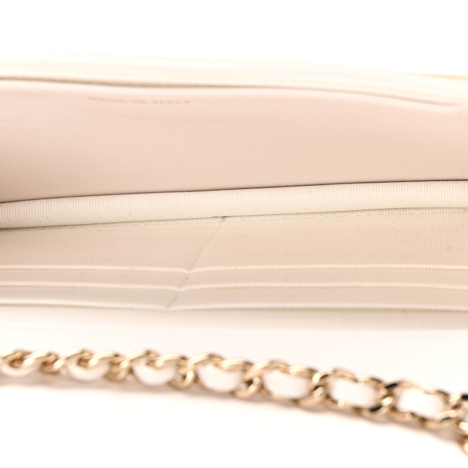 Lambskin Quilted Resin CC Mini Flap Bag White Black