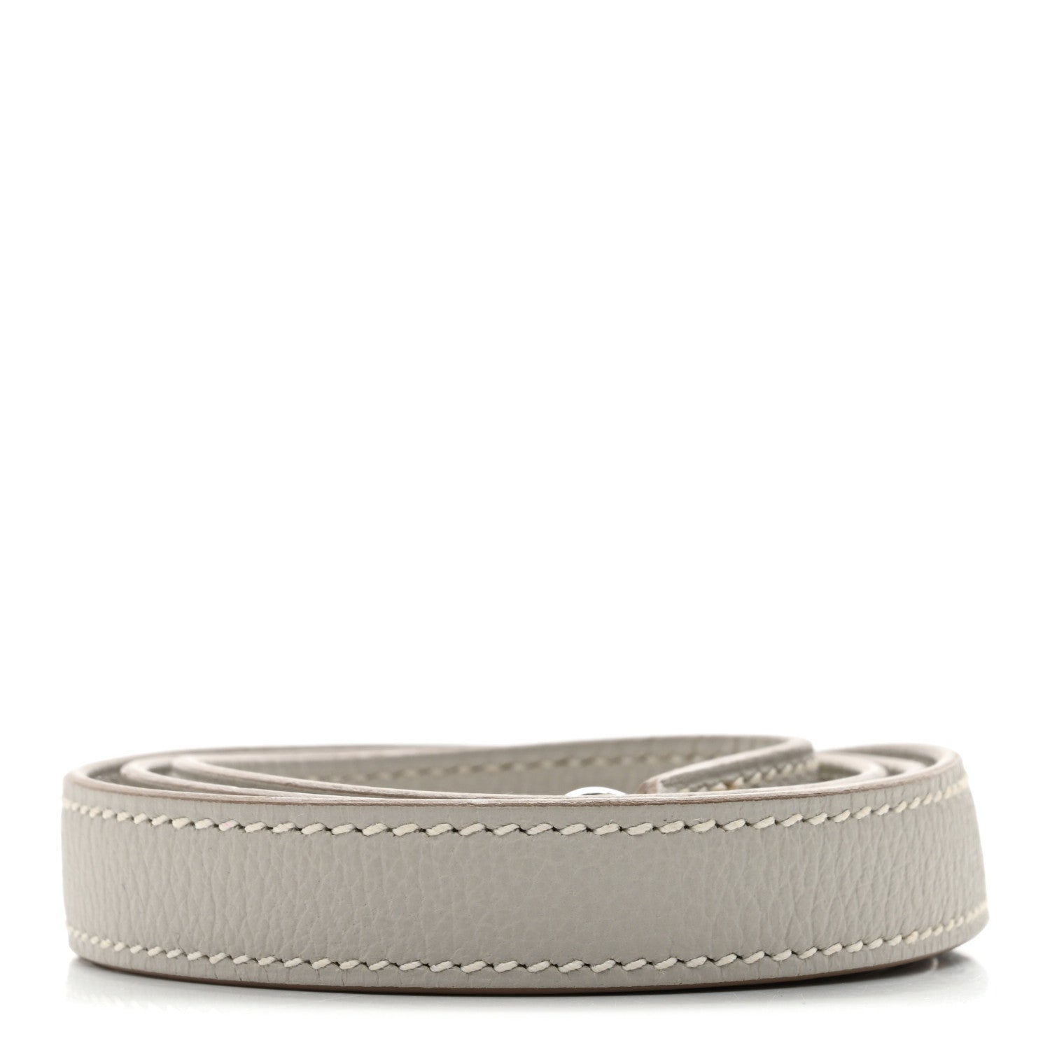 Togo Kelly Shoulder Strap Gris Perle