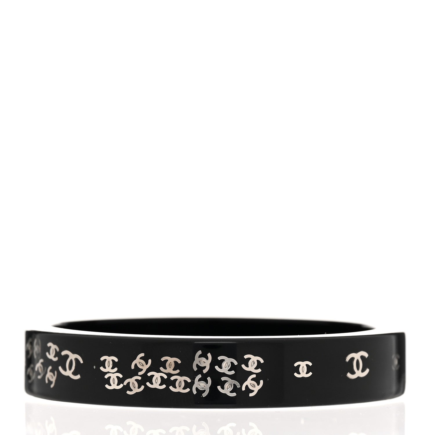 Resin CC Bangle Black