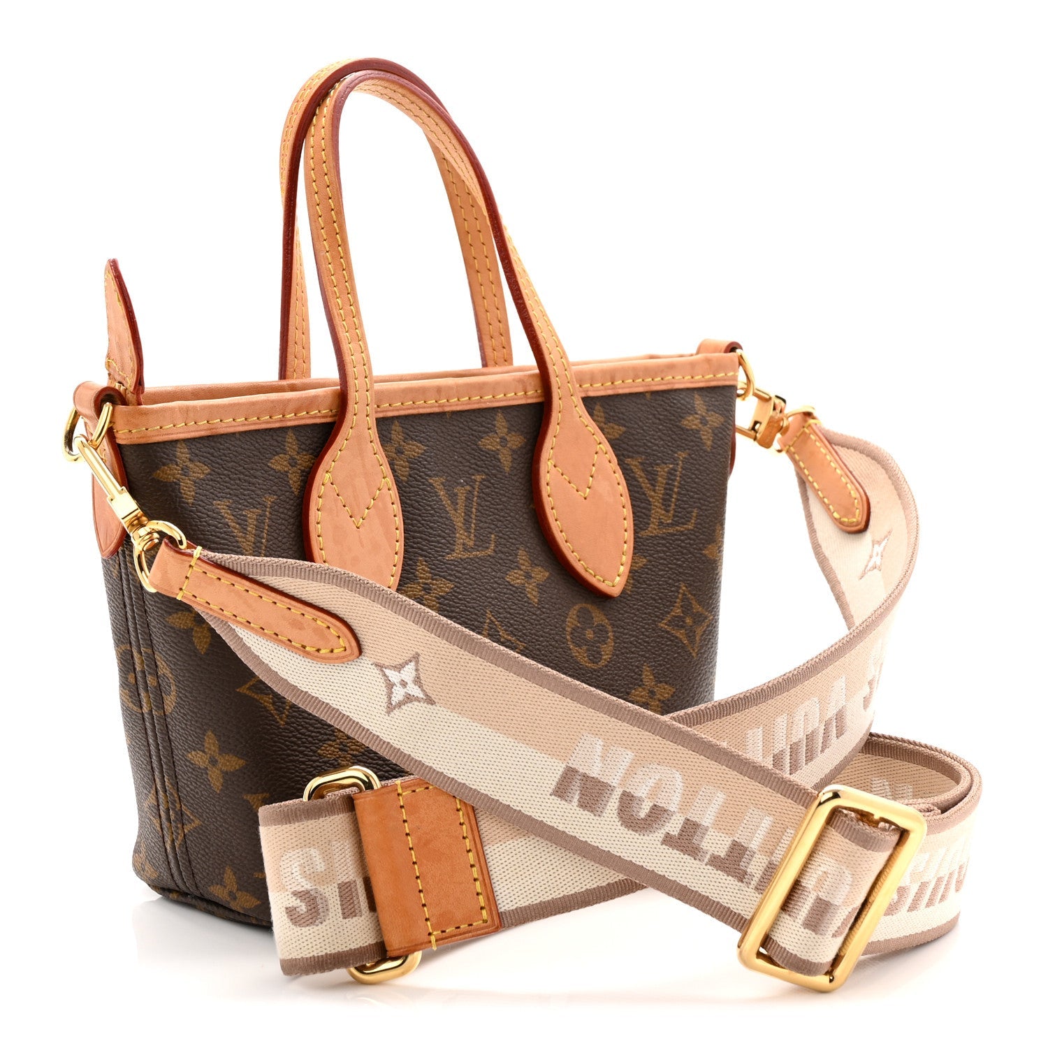 Monogram Neverfull BB Beige
