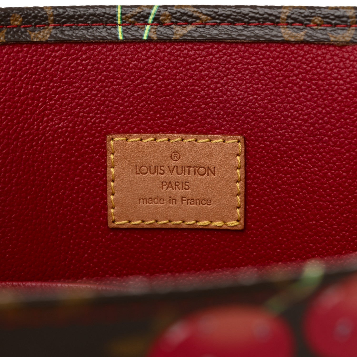 Monogram Cerises Sac Plat