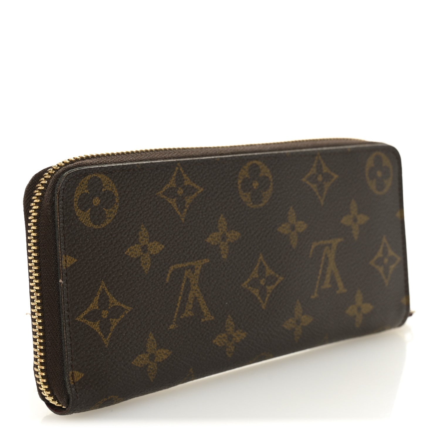 Monogram Clemence Wallet Fuchsia