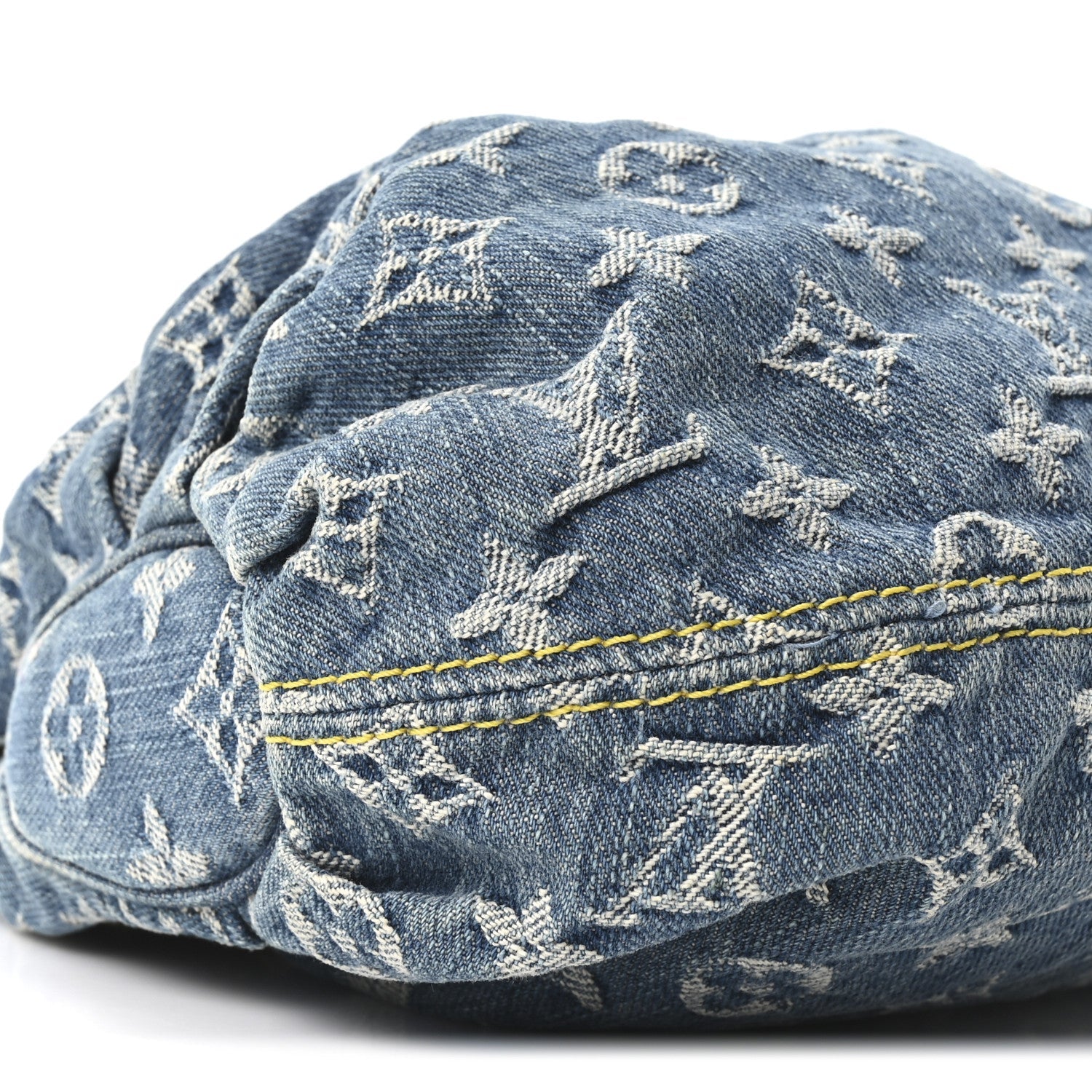 Monogram Denim Pleaty Blue