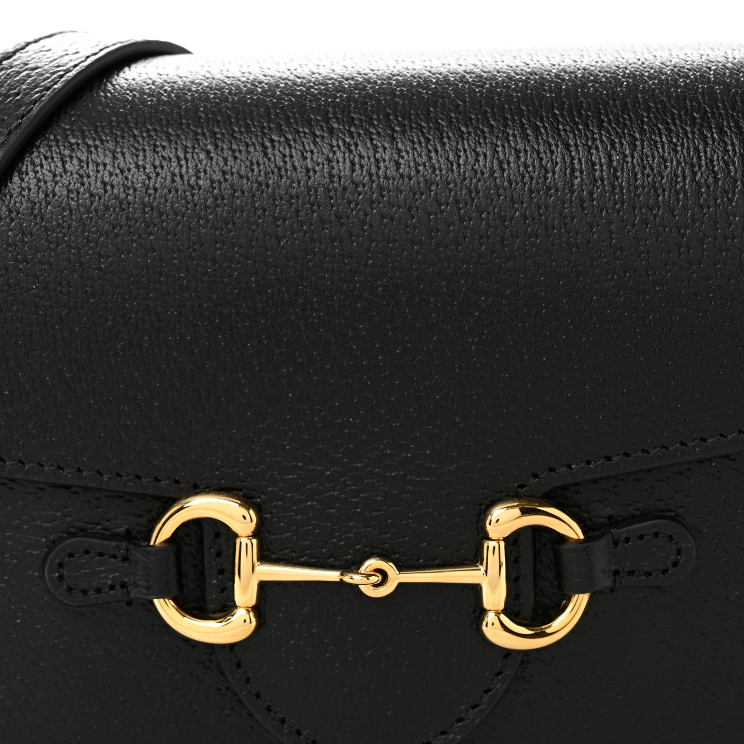 Calfskin Horsebit 1955 Shoulder Bag Black
