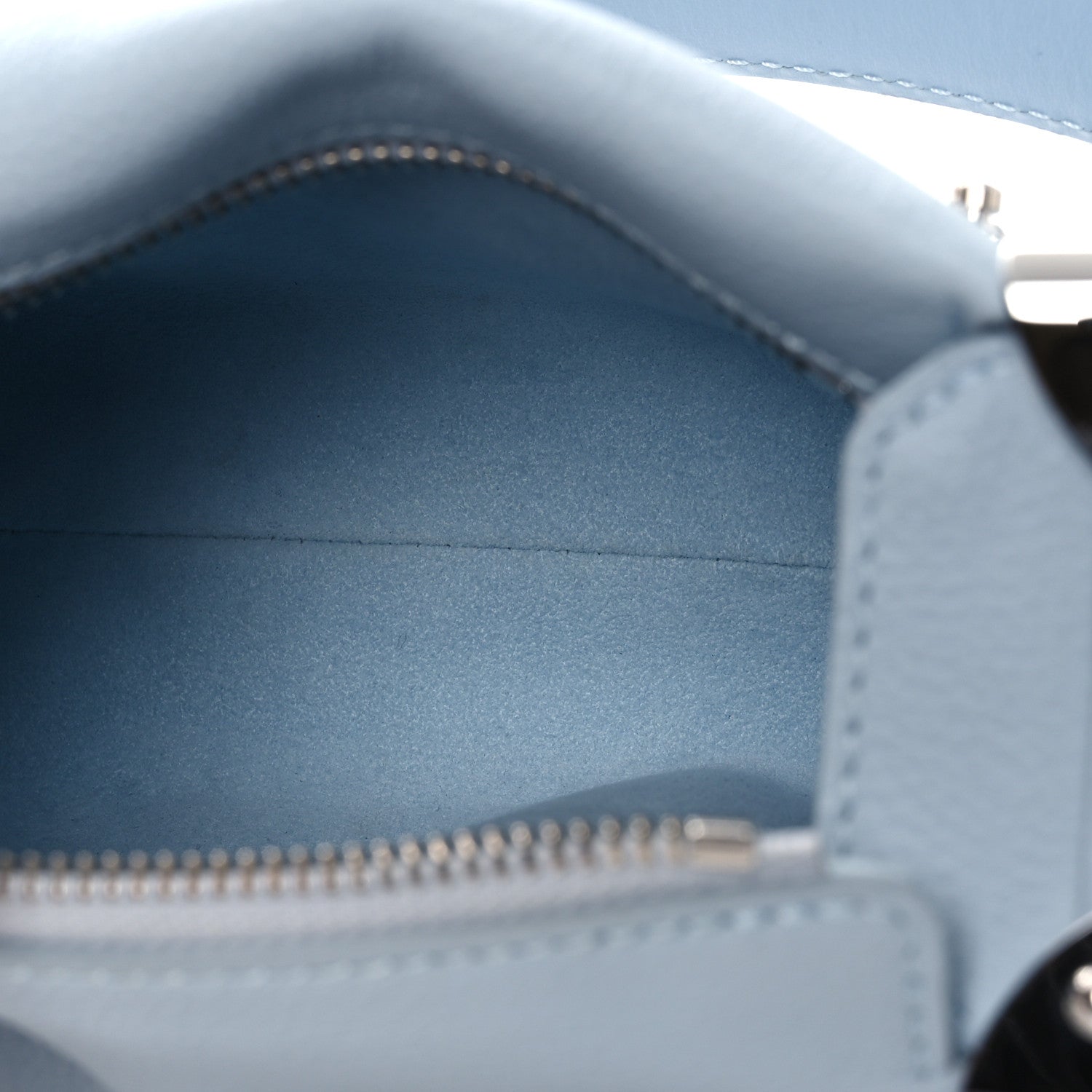 Calfskin Side Trunk PM Blue