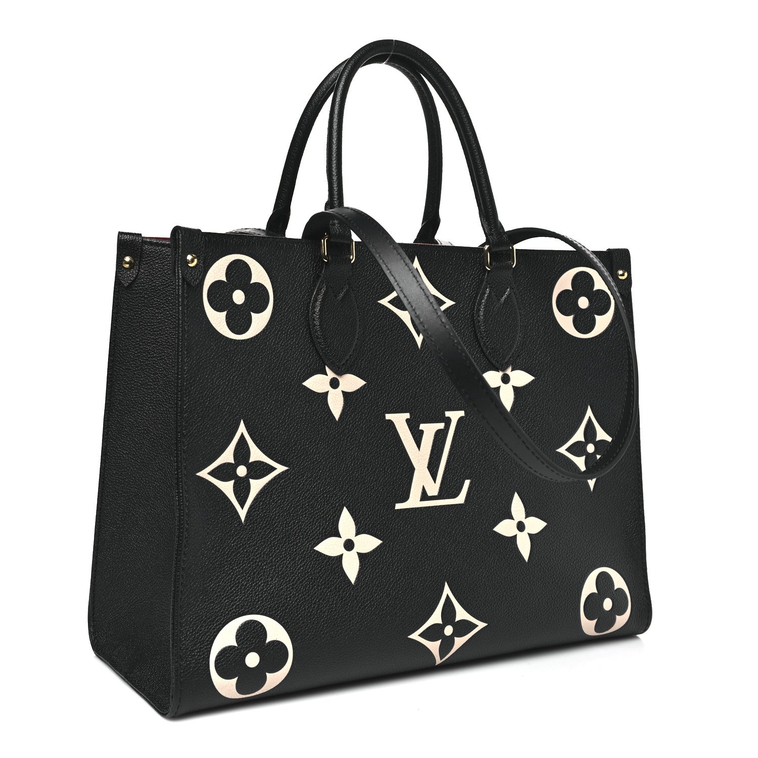 Empreinte Monogram Giant Onthego MM Black Beige