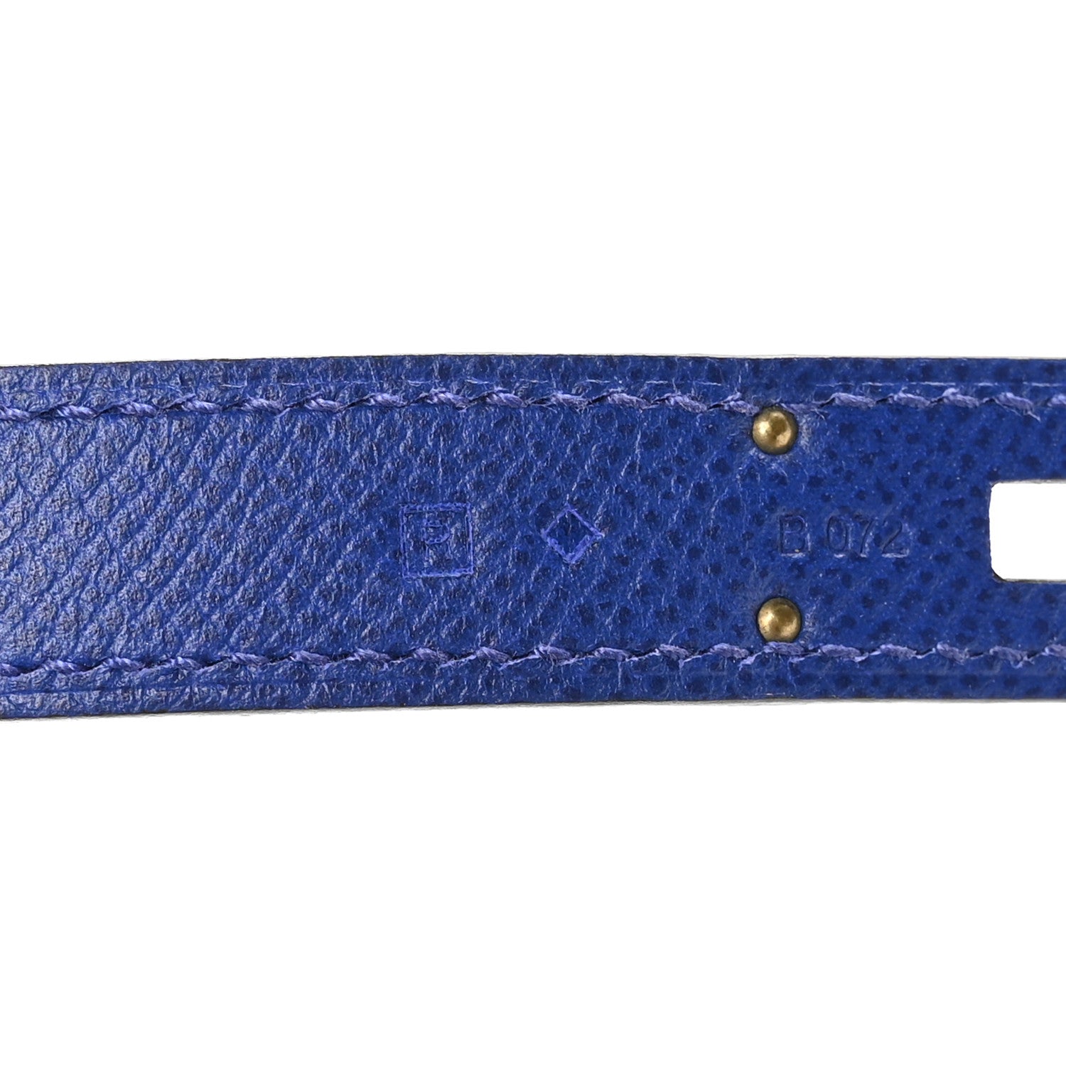 Epsom Birkin 35 Bleu Electrique