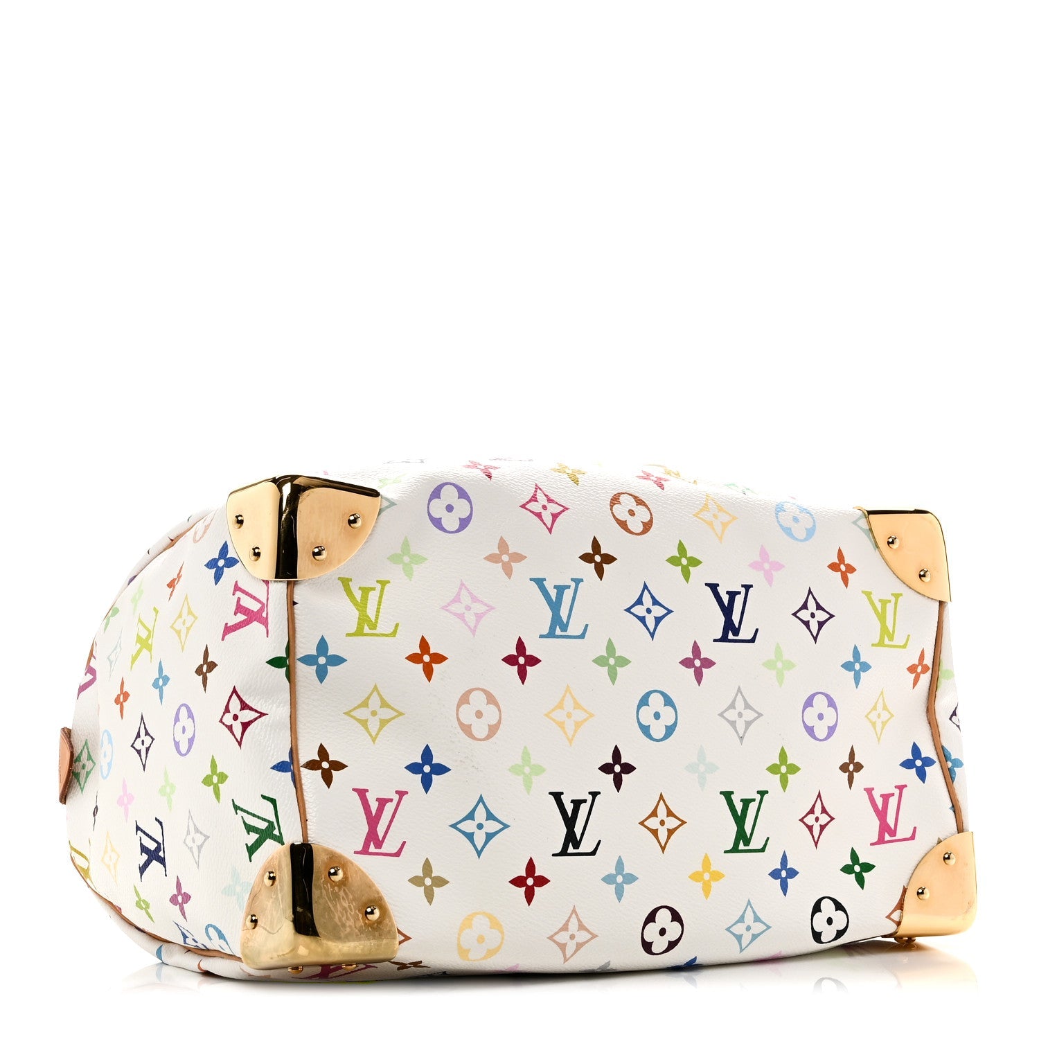 Monogram Multicolor Speedy 30 White
