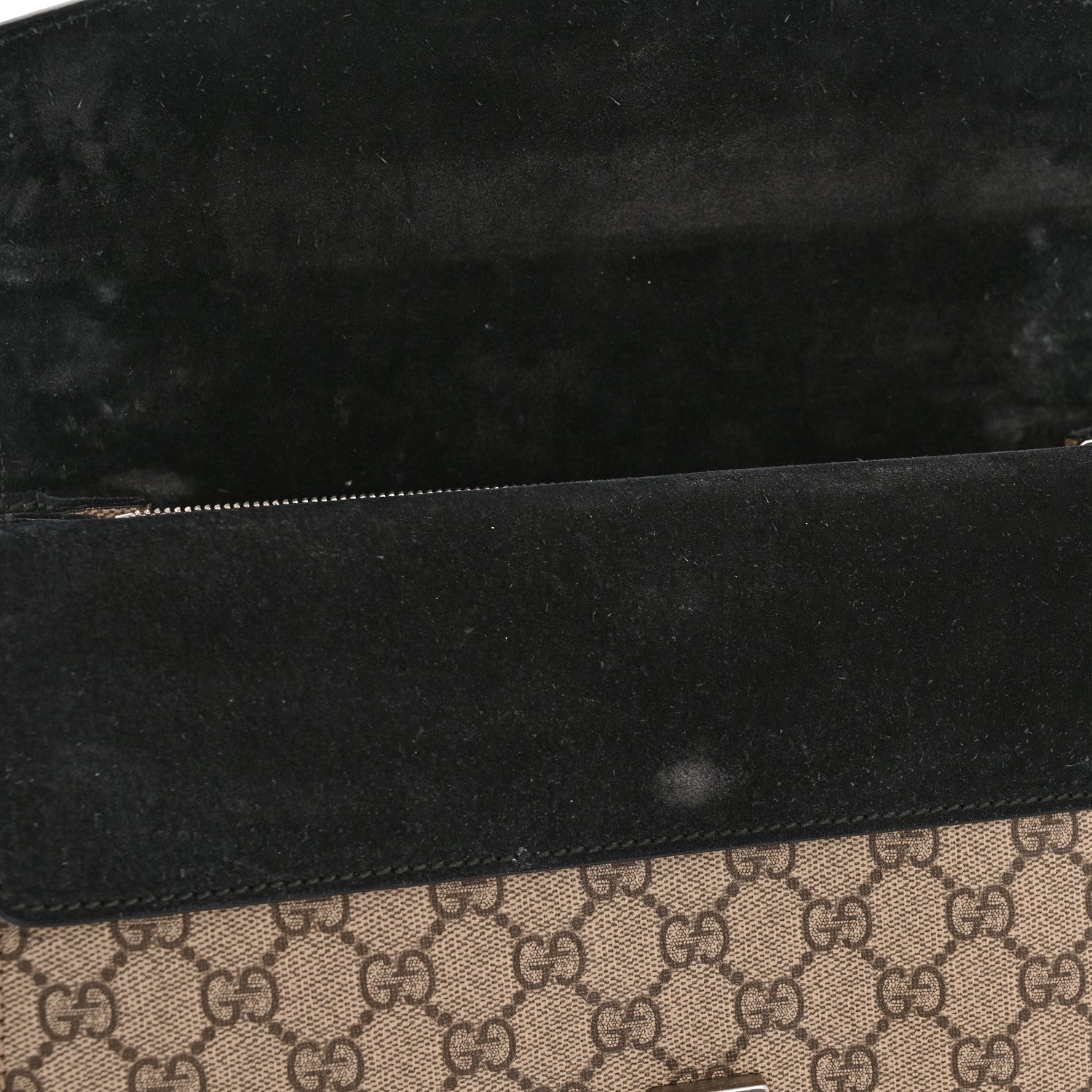 GG Supreme Monogram Small Dionysus Shoulder Bag Black