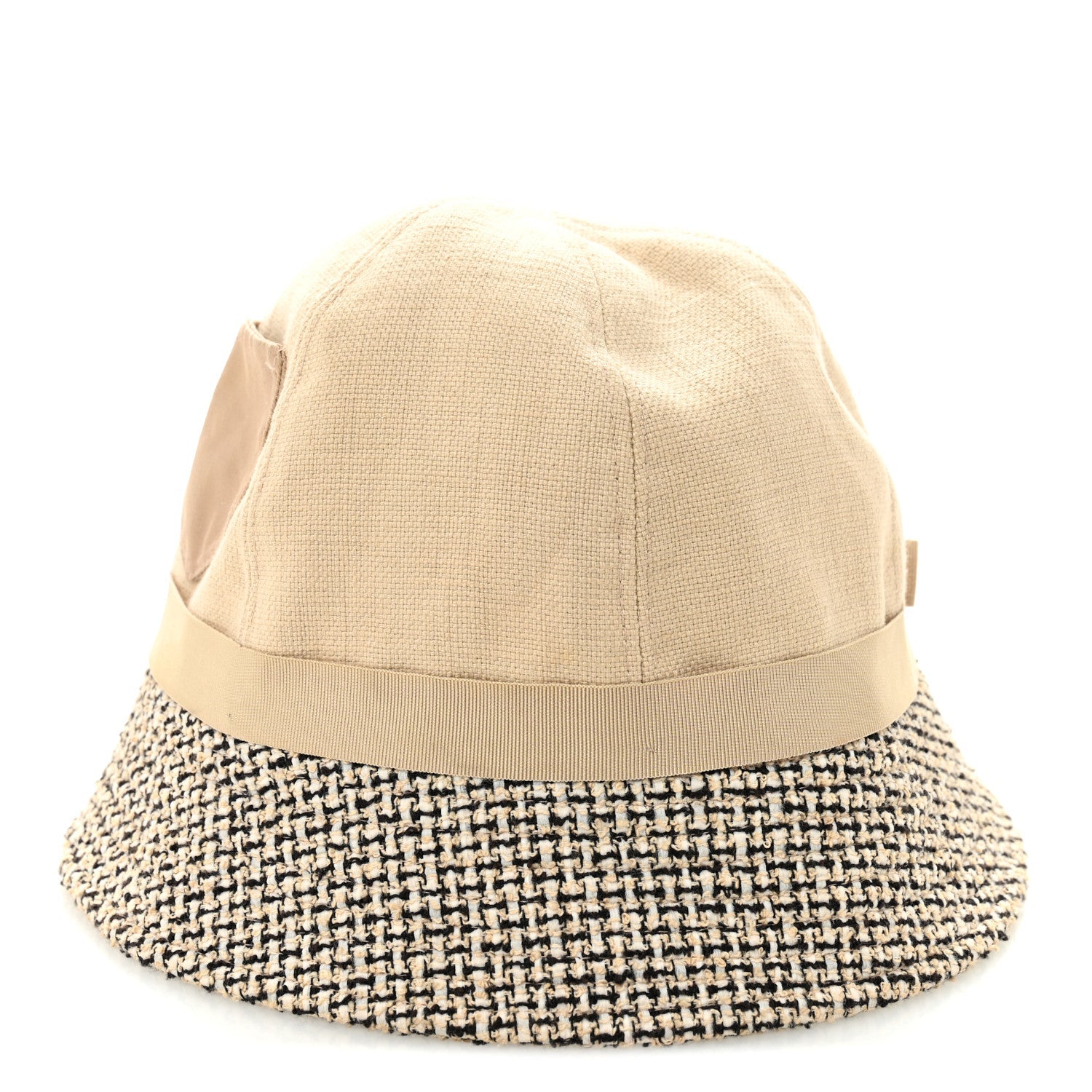 Tweed Bucket Hat 57 Beige