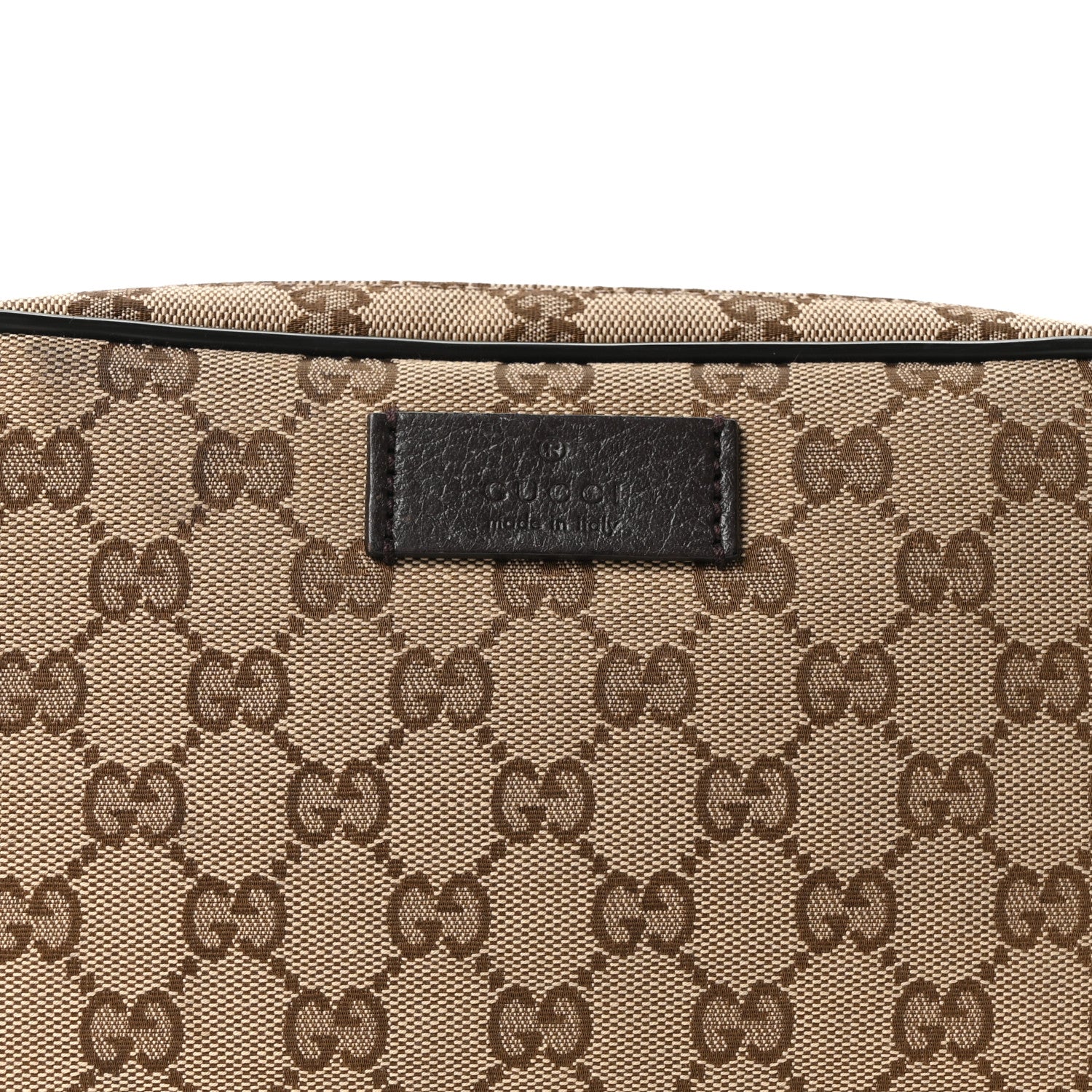 Monogram Belt Bag Dark Brown