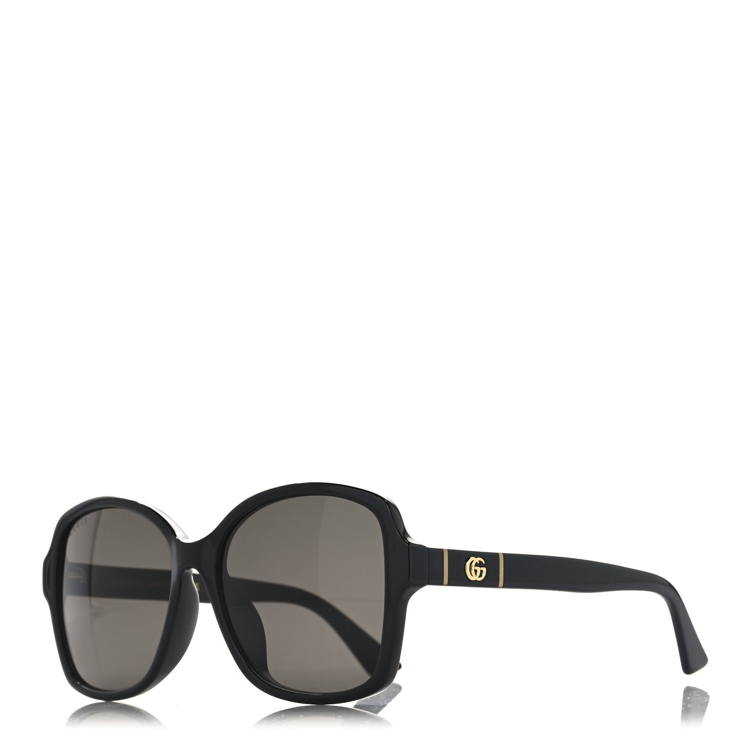 Acetate Square Sunglasses GG0765SA Black