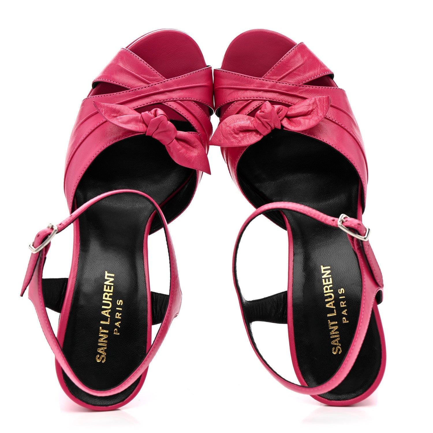 Goatskin Candy 80 Platform Sandals 39.5 Bubblegum