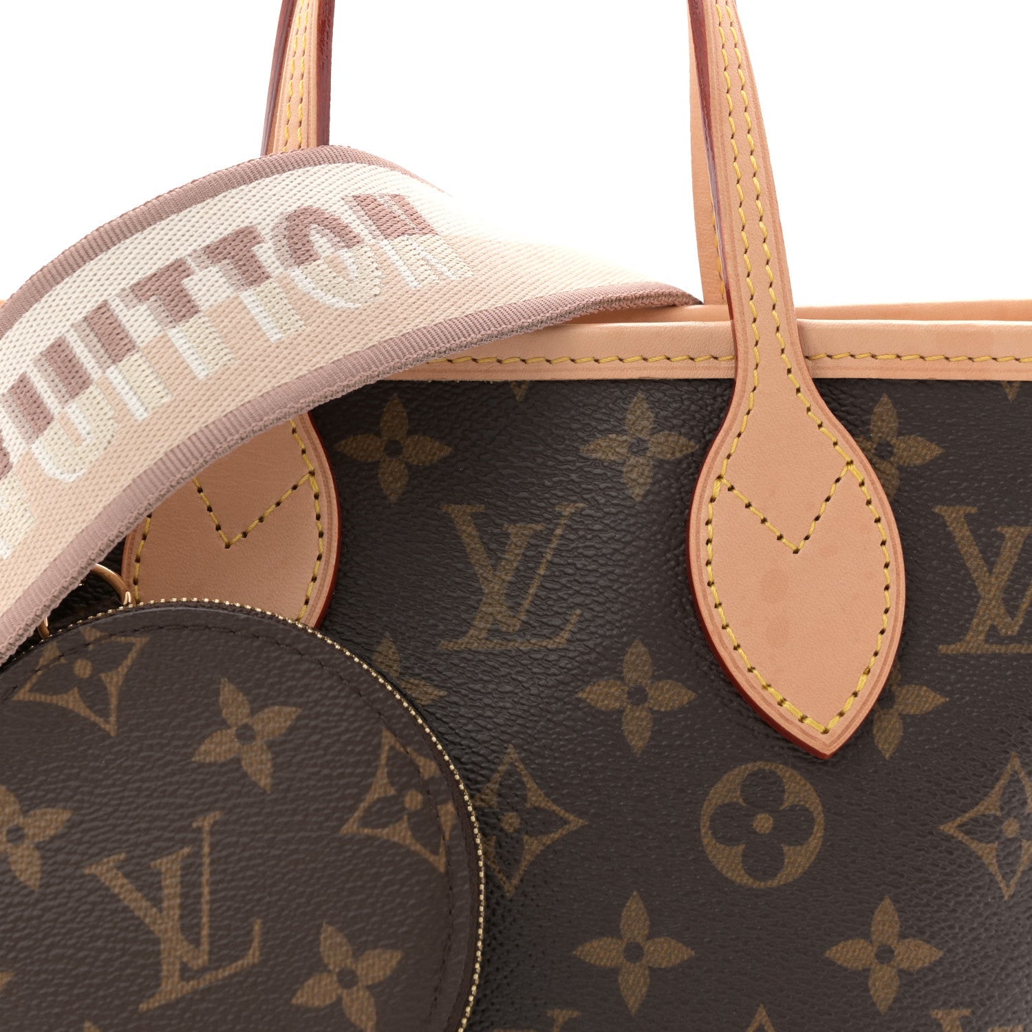 Monogram Neverfull BB Beige