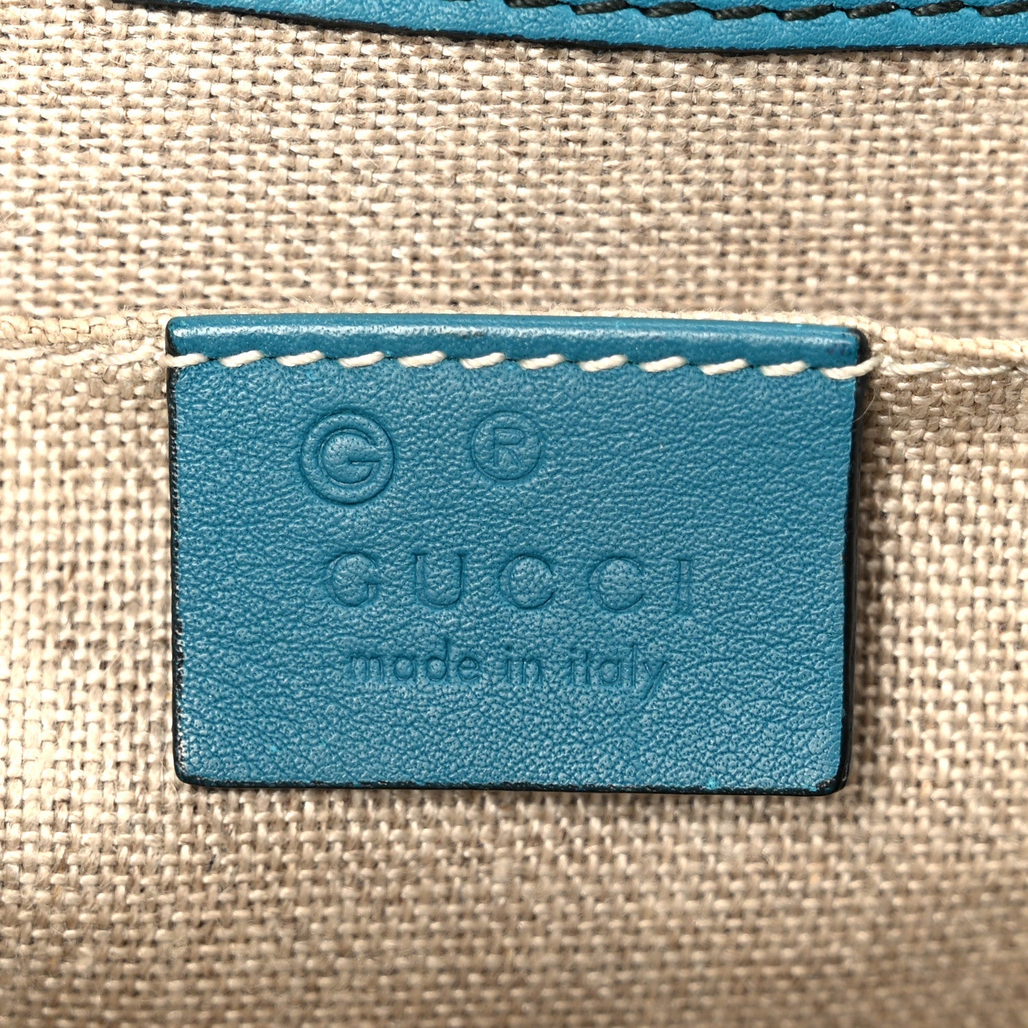 Soft Microguccissima Medium Emily Chain Shoulder Bag Deep Cobalt