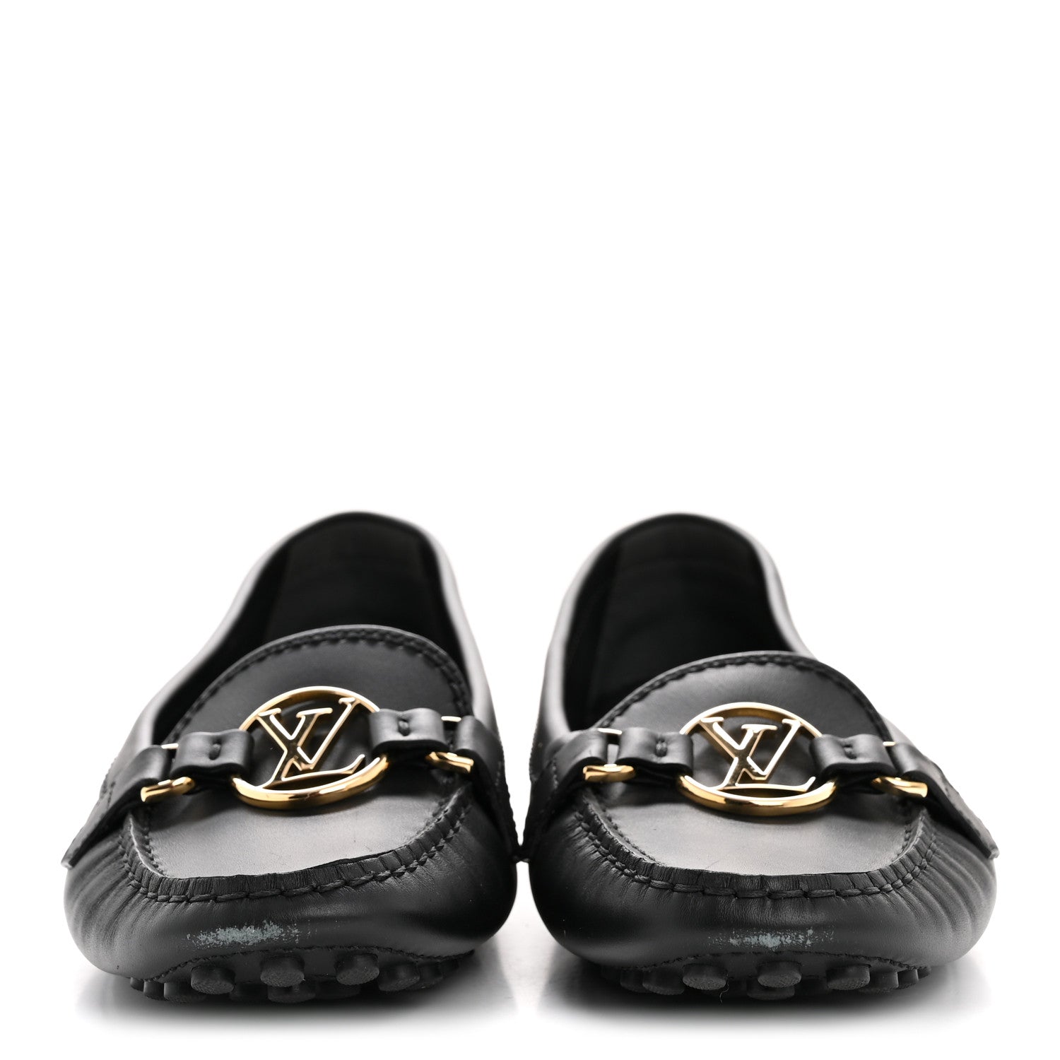 Calfskin Dauphine Loafers 40 Black