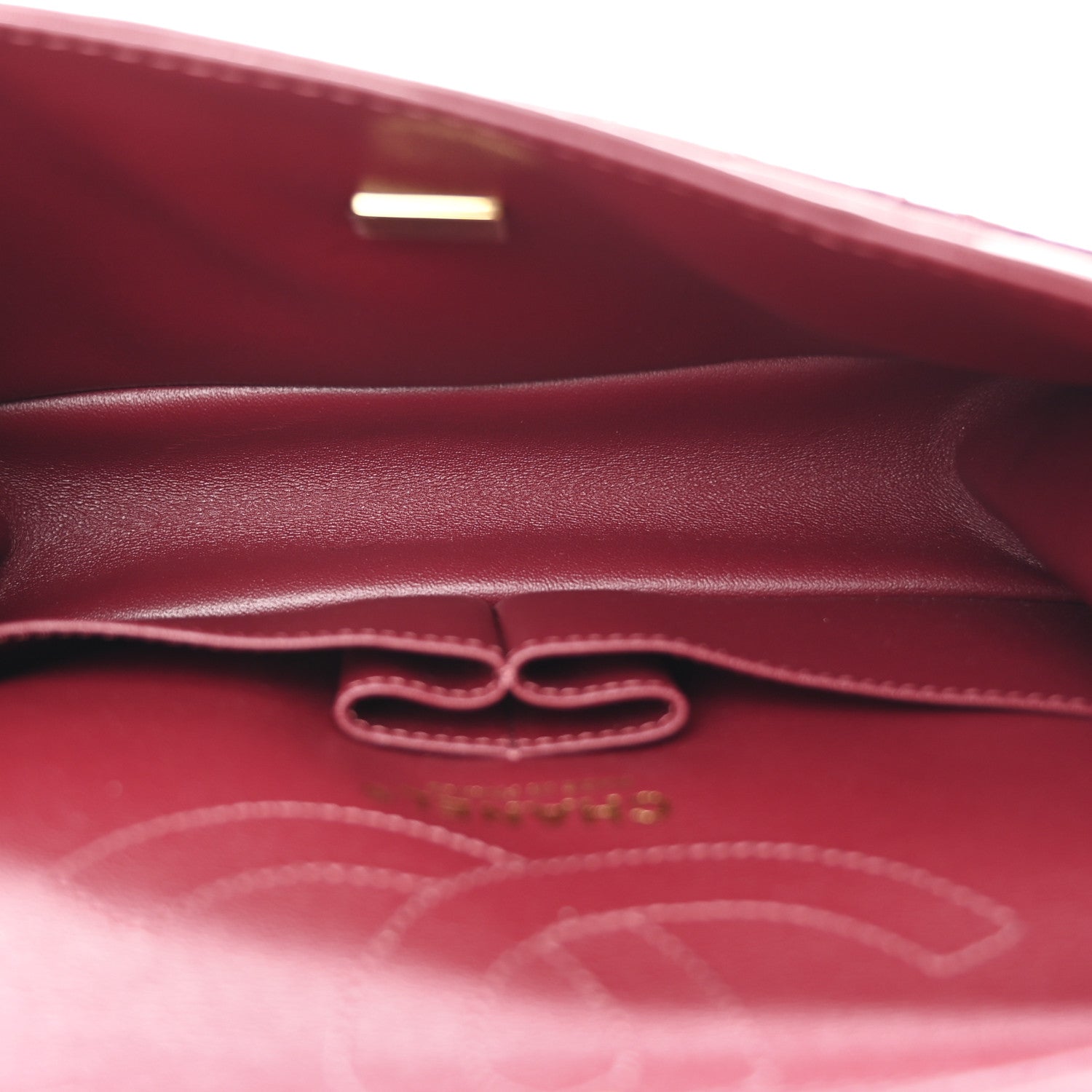 Aged Calfskin Quilted 2.55 Reissue 225 Flap Burgundy