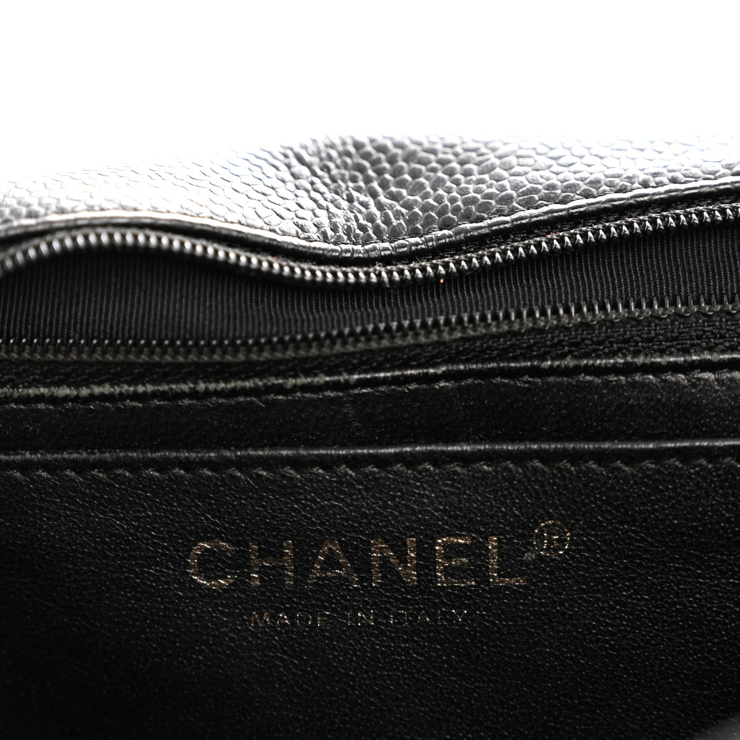 Caviar Quilted Jumbo Single Flap Black