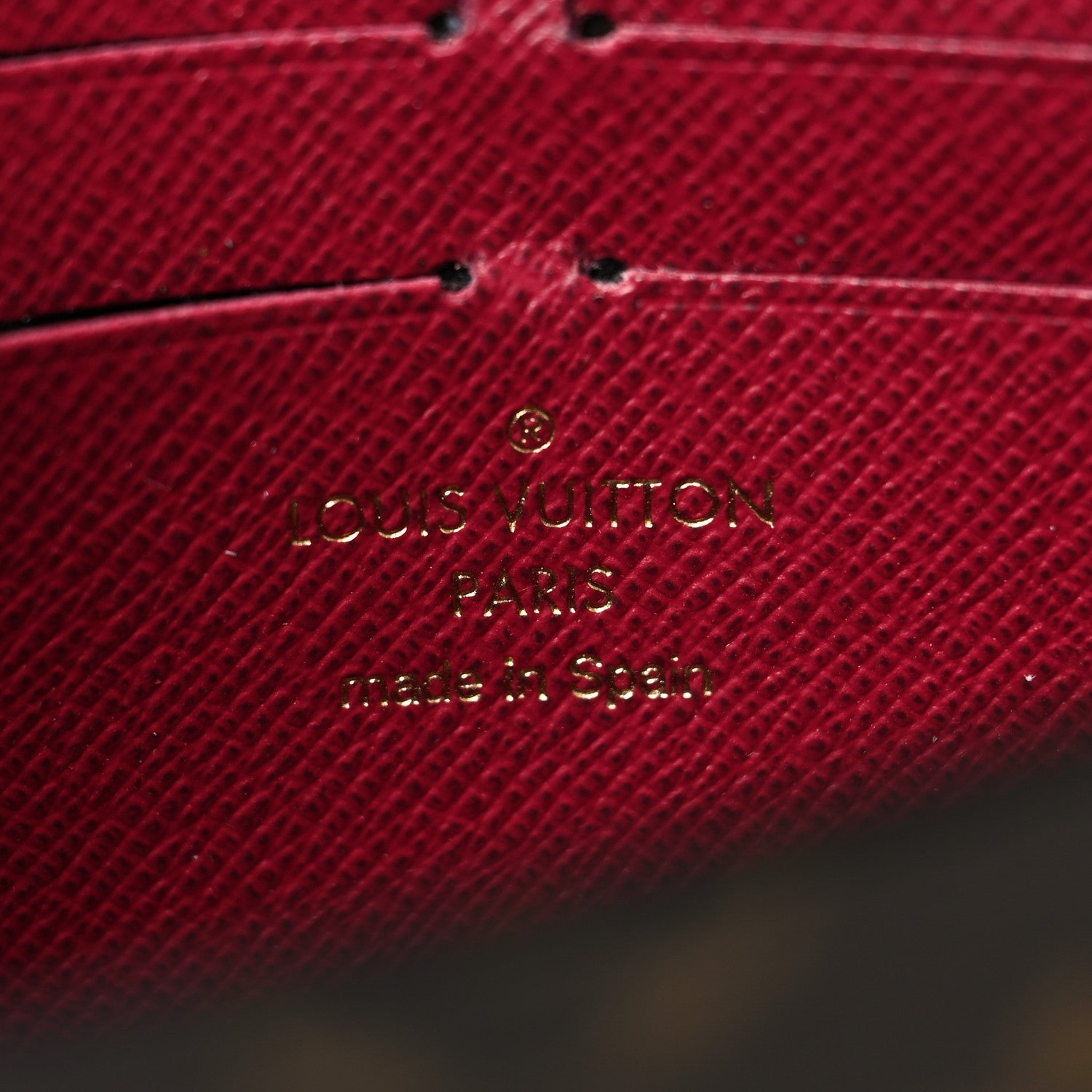 Monogram Jeanne Wallet Fuchsia
