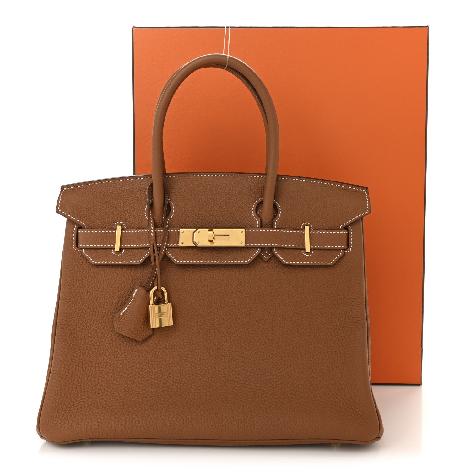 Togo Birkin 30 Gold