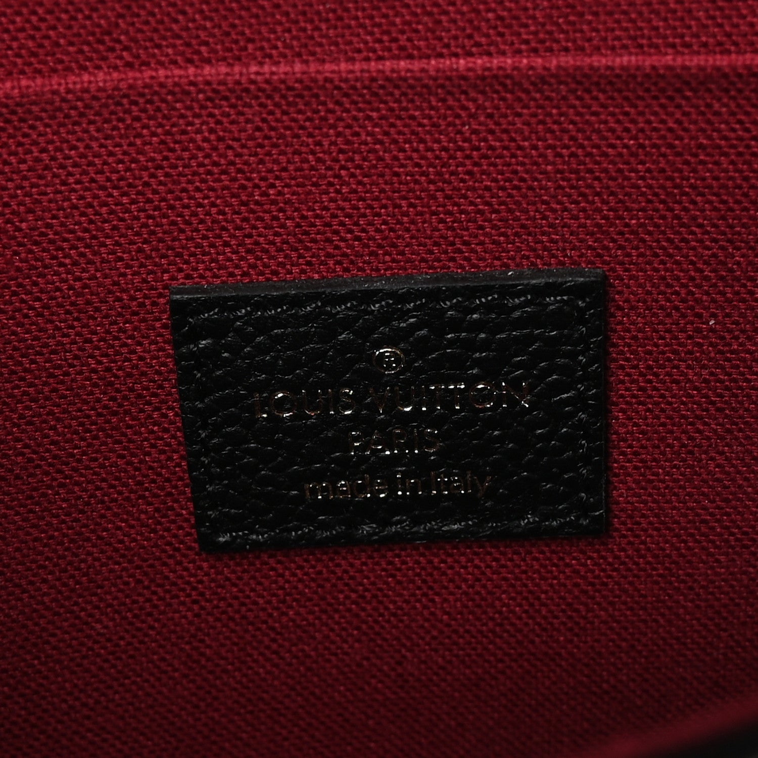 Empreinte Monogram Giant Felicie Pochette Black Beige