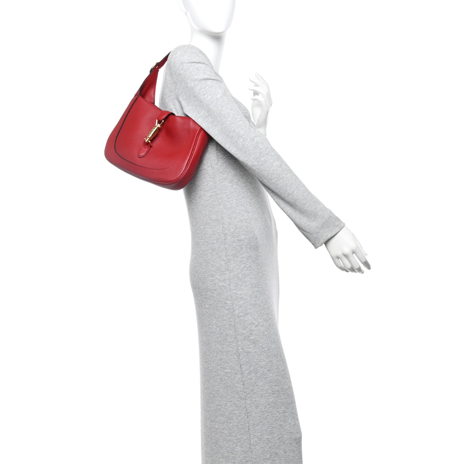 Ancora Calfskin Small Jackie 1961 Hobo Red